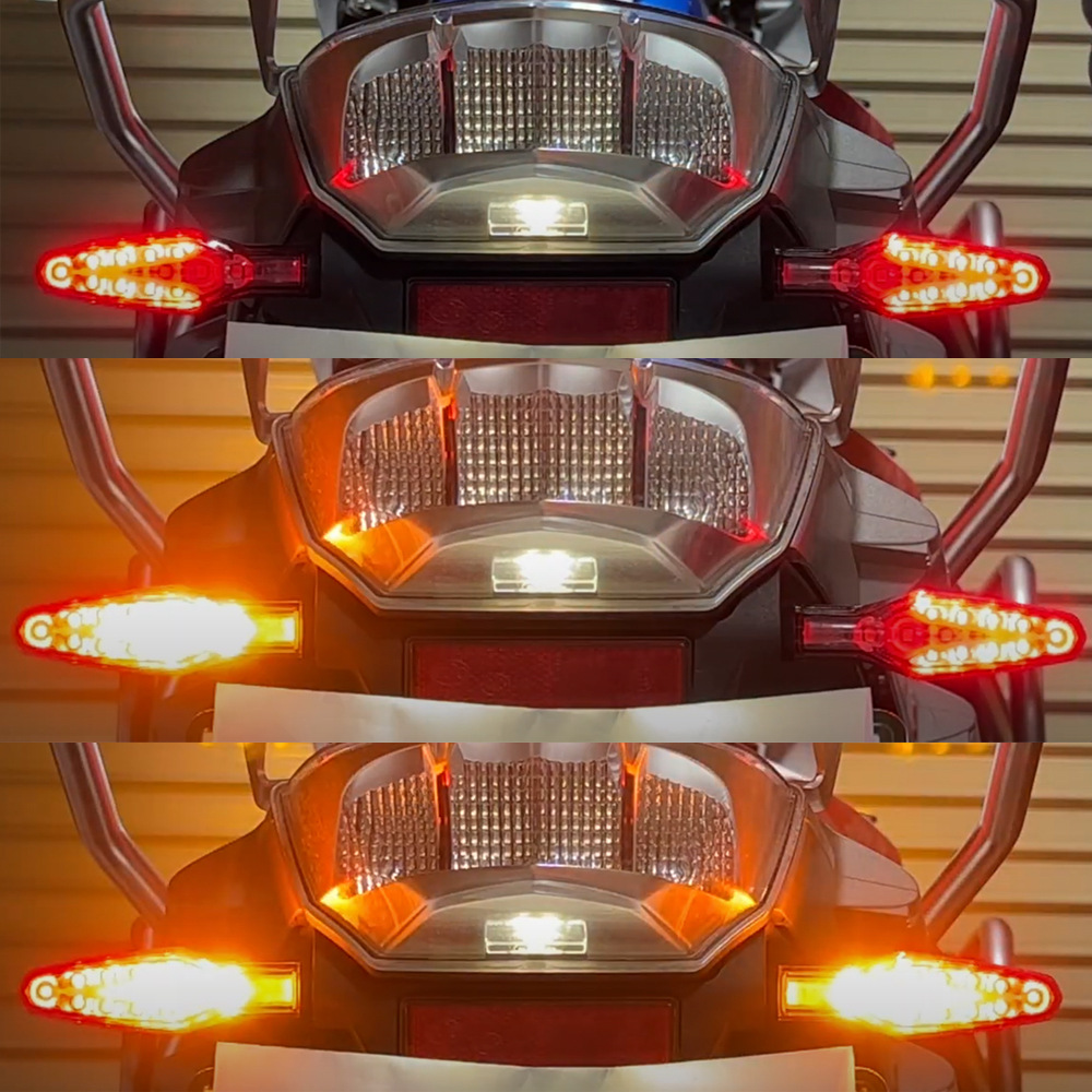 Sos Light Strobe - ไฟเลี้ยว LED ไฟเบรกหลัง ไฟท้าย ไฟกระพริบ สำหรับรถมอเตอร์ไซค์