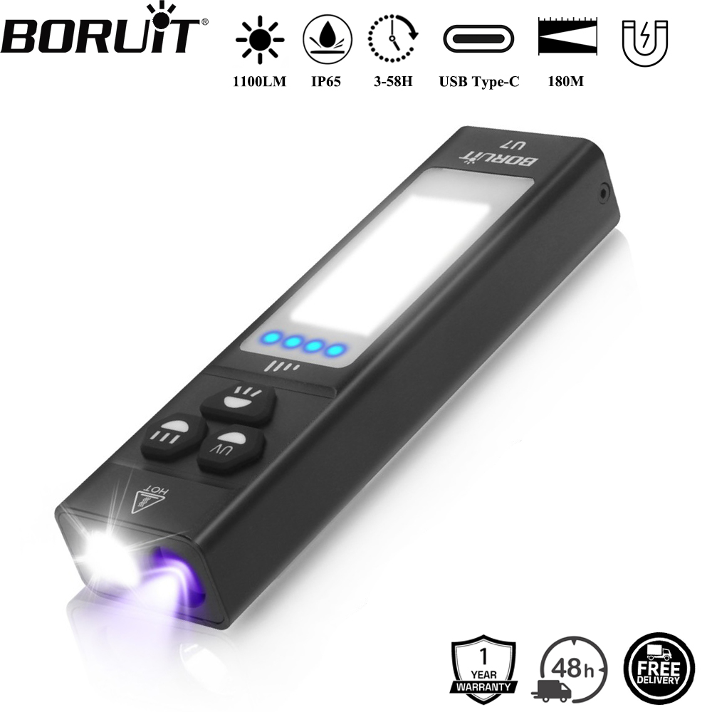 Fishing Kit Compact - ไฟฉาย BORUiT U7 UV LED EDC