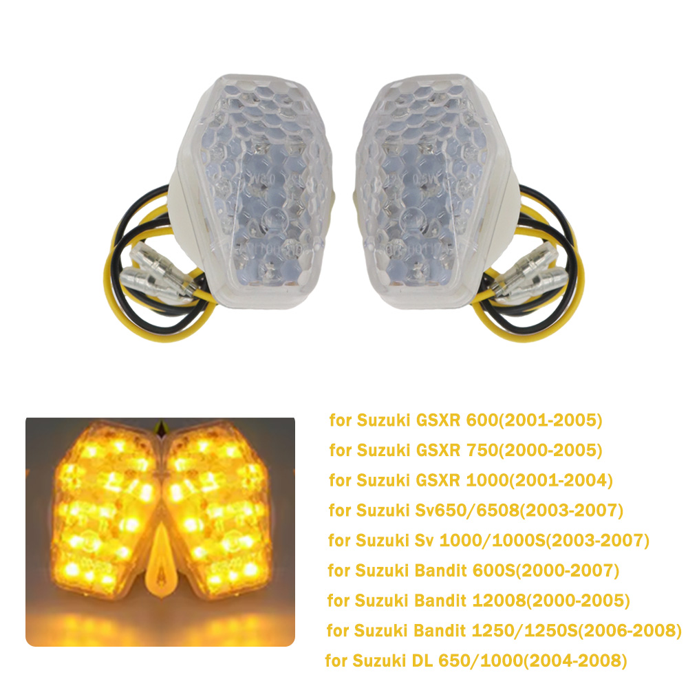 Sos Light Strobe - ไฟเลี้ยว LED สำหรับรถมอเตอร์ไซค์ ซูซูกิ GSXR600 GSXR