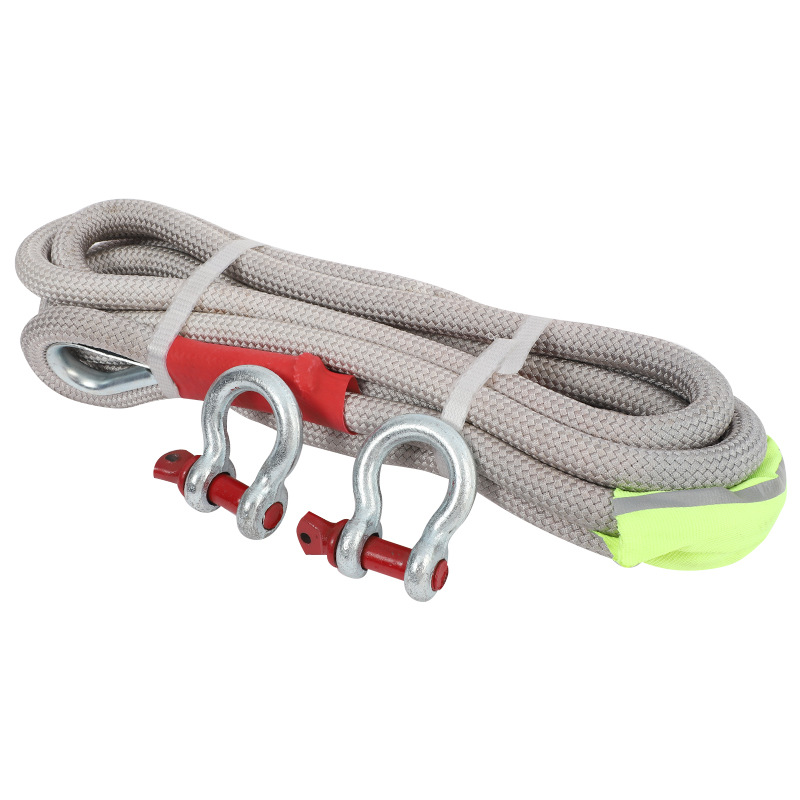 Rescue Rope Throw - เชือกพ่วงรถยนต์ใหม่สำหรับรถออฟโรด สามารถลากจูงได้ 20 ตัน รุ่นเชือกพ่วงกู้ภัย ที่มีความน่าเชื่อถือสูงและทนทานต่อการสึกหรอ