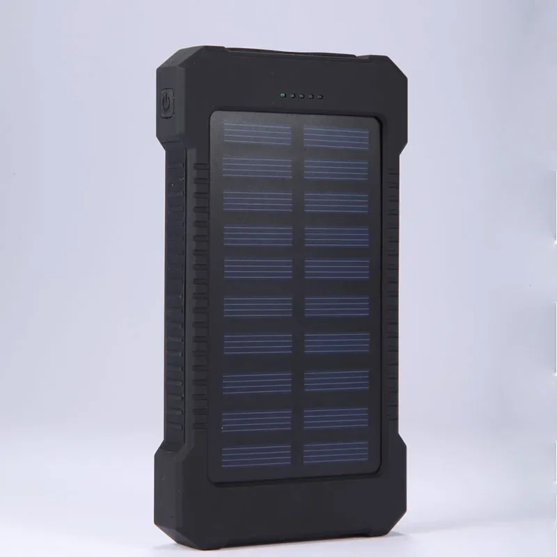20000mAh พาวเวอร์แบงค์พลังงานแ - Solar Emergency Charger บทวิจารณ์และราคา
