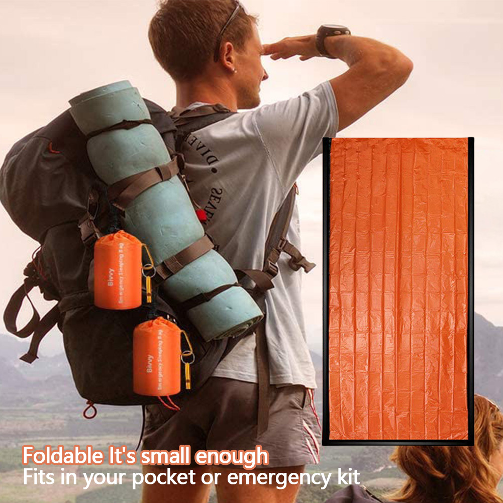 ผ้าห่มฉุกเฉินกันน้ำ ถุงนอนฉุกเ - Bivy Bag Emergency บทวิจารณ์และราคา