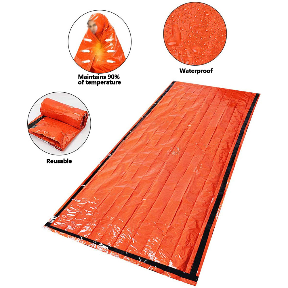 ผ้าห่มฉุกเฉินกันน้ำ ถุงนอนฉุกเ - Bivy Bag Emergency บทวิจารณ์และราคา