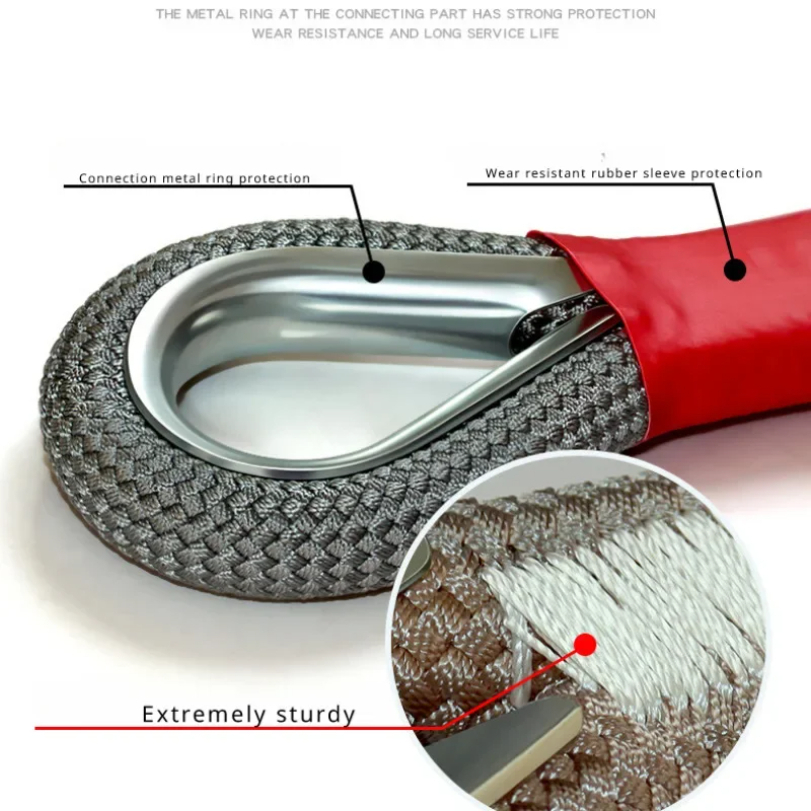 เชือกพ่วงรถยนต์ใหม่ สำหรับรถออ - Rescue Rope Throw บทวิจารณ์และราคา