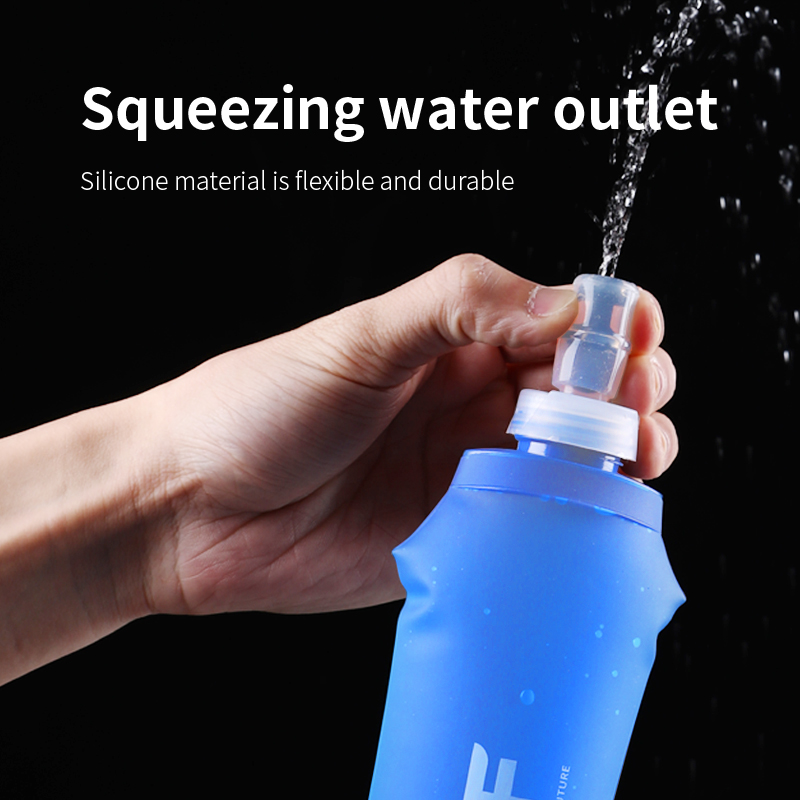 ขวดน้ำพับได้ 500 มล. ขวดน้ำแบบ - Water Bag Collapsible บทวิจารณ์และราคา