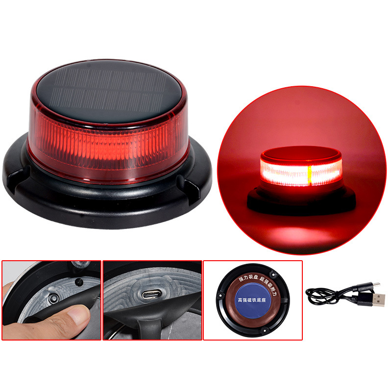 ไฟฉุกเฉิน LED แบบหมุนได้ ชาร์จ - Sos Light Strobe บทวิจารณ์และราคา