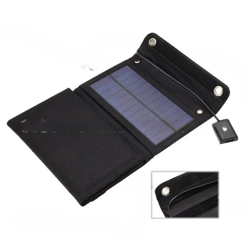 แผงโซลาร์พับได้ 25W 5v กันน้ำ  - Solar Emergency Charger บทวิจารณ์และราคา
