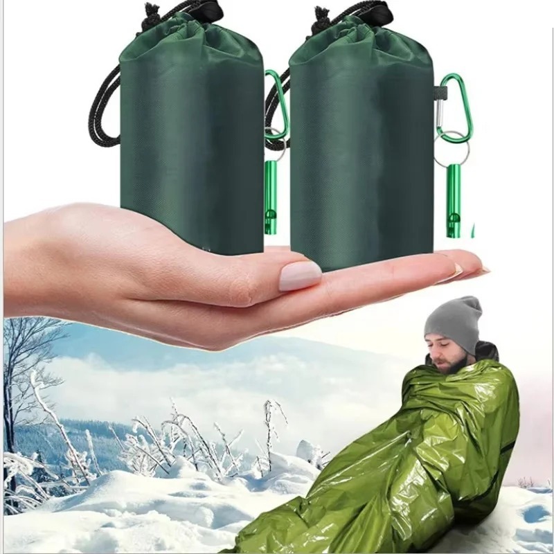 ถุงนอนฉุกเฉินแบบพกพา กันน้ำ สำ - Bivy Bag Emergency บทวิจารณ์และราคา