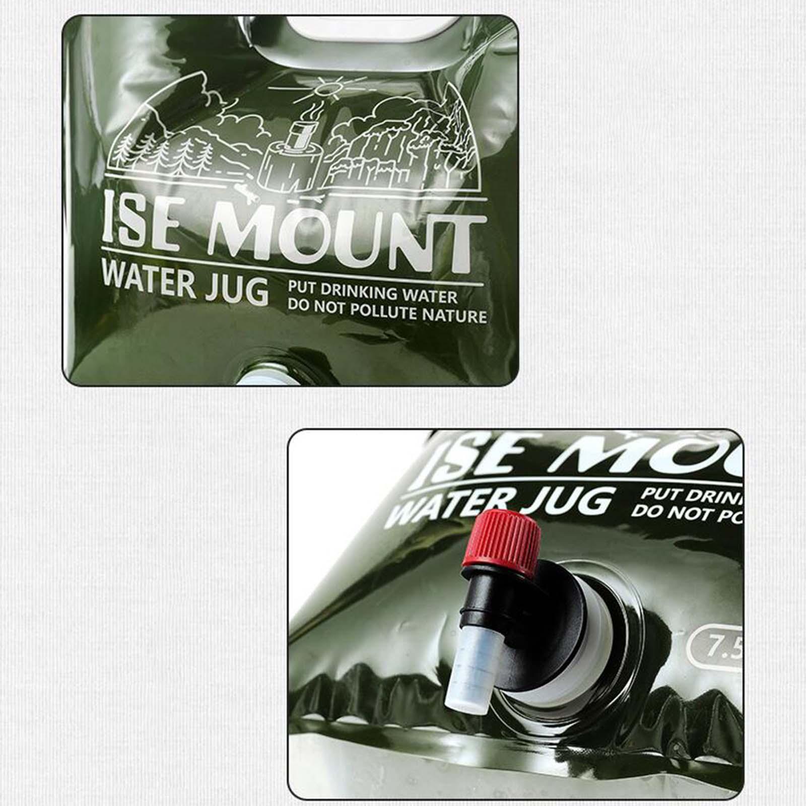 ถุงใส่น้ำแบบพับได้ขนาด 7.5 ลิต - Water Bag Collapsible บทวิจารณ์และราคา