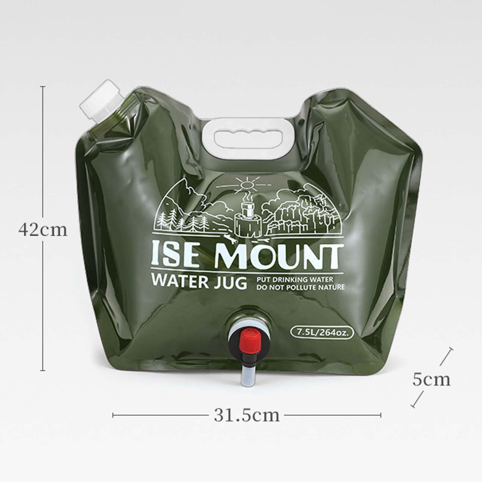 ถุงใส่น้ำแบบพับได้ขนาด 7.5 ลิต - Water Bag Collapsible บทวิจารณ์และราคา
