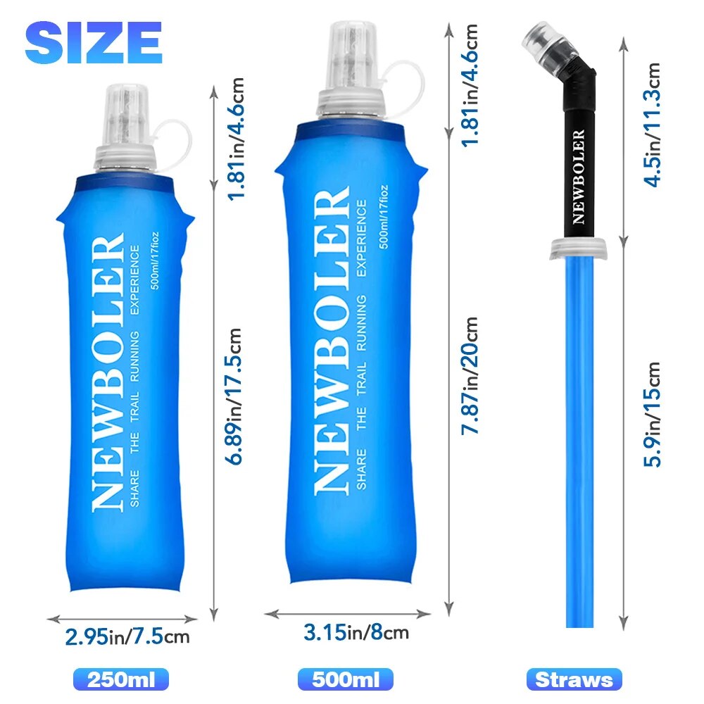 Newboler กระติกน้ำกระบอกน้ำพับ - Water Bag Collapsible บทวิจารณ์และราคา