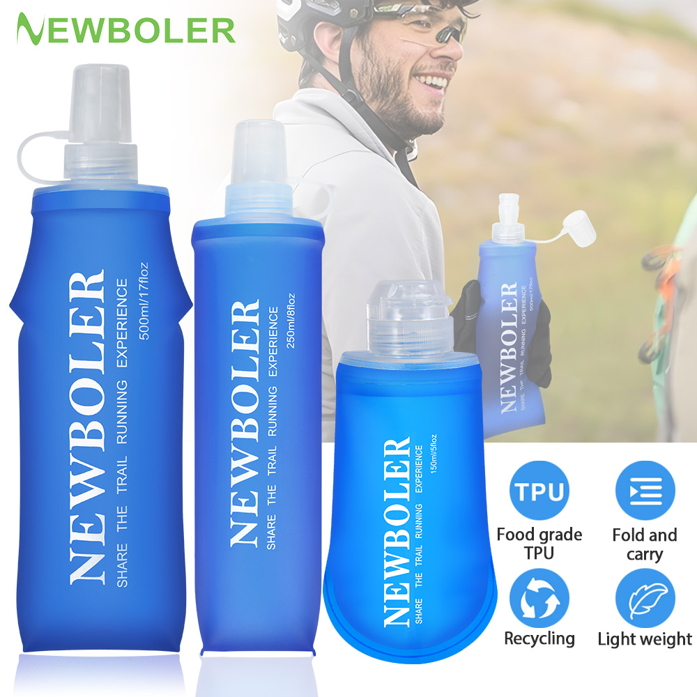 NEWBOLER 150ml 250ml 500ml ขวด - Water Bag Collapsible บทวิจารณ์และราคา