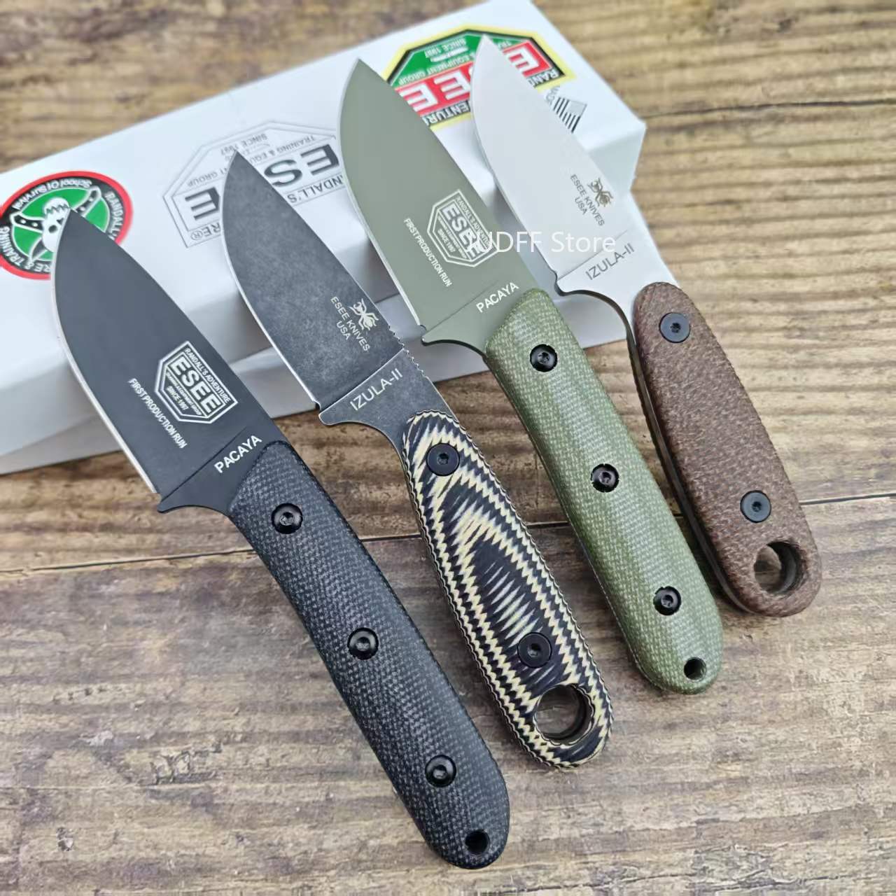 ESEE IZULA/ PACAYA มีดคงที่สำห - Bushcraft Knife Fixed บทวิจารณ์และราคา