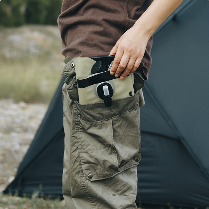 2 ชิ้น ถุงเก็บน้ำสำหรับตั้งแคม - Water Bag Collapsible บทวิจารณ์และราคา