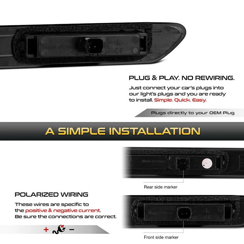 ไฟเลี้ยว LED สำหรับรถยนต์ Acur - Signal Flare Kit บทวิจารณ์และราคา