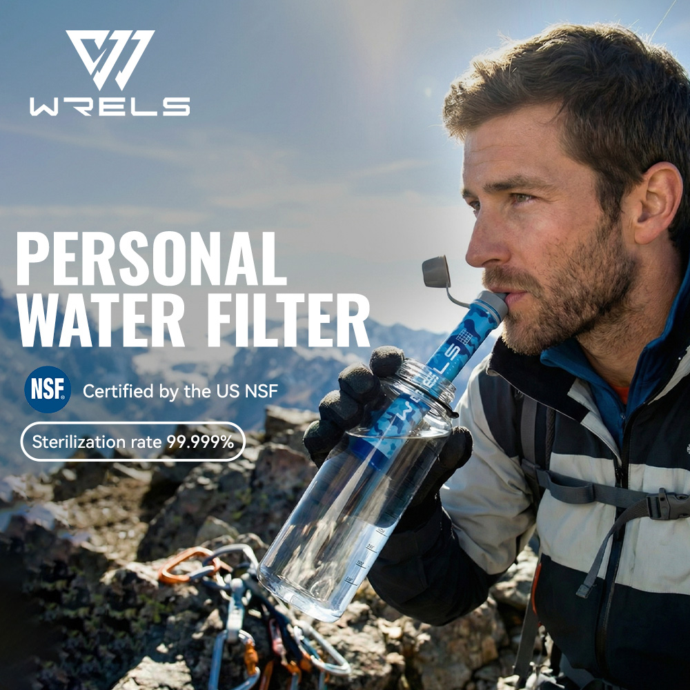 WRELS ชุดกรองน้ำแบบพกพาสำหรับก - Water Purification Straw บทวิจารณ์และราคา