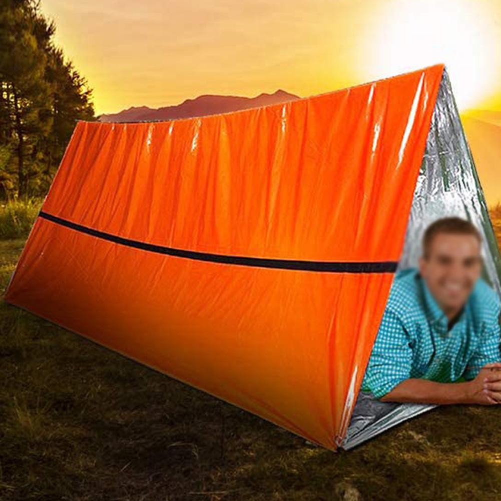 ถุงนอนฉุกเฉินกันน้ำแบบพกพา ผ้า - Bivy Bag Emergency บทวิจารณ์และราคา