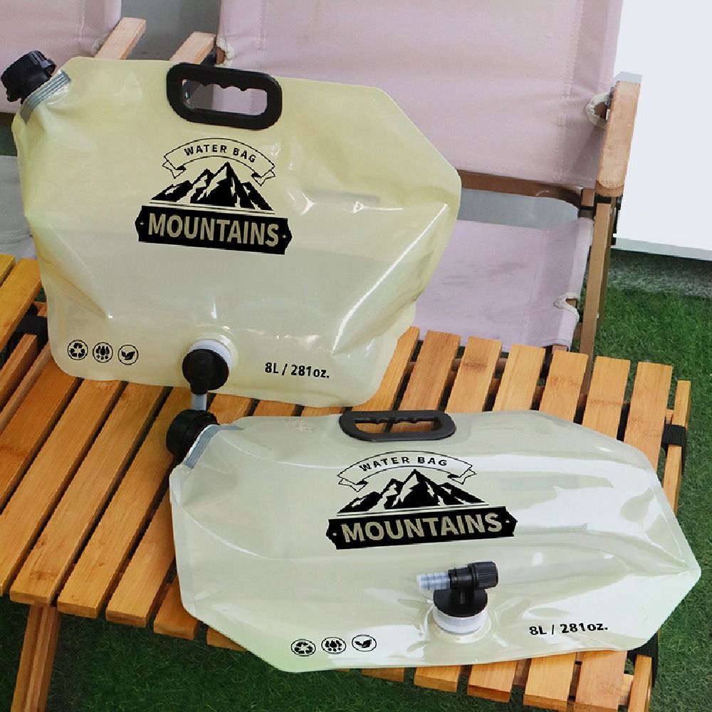 ถุงเก็บน้ำขนาด 8 ลิตร ทนทาน นำ - Water Bag Collapsible บทวิจารณ์และราคา